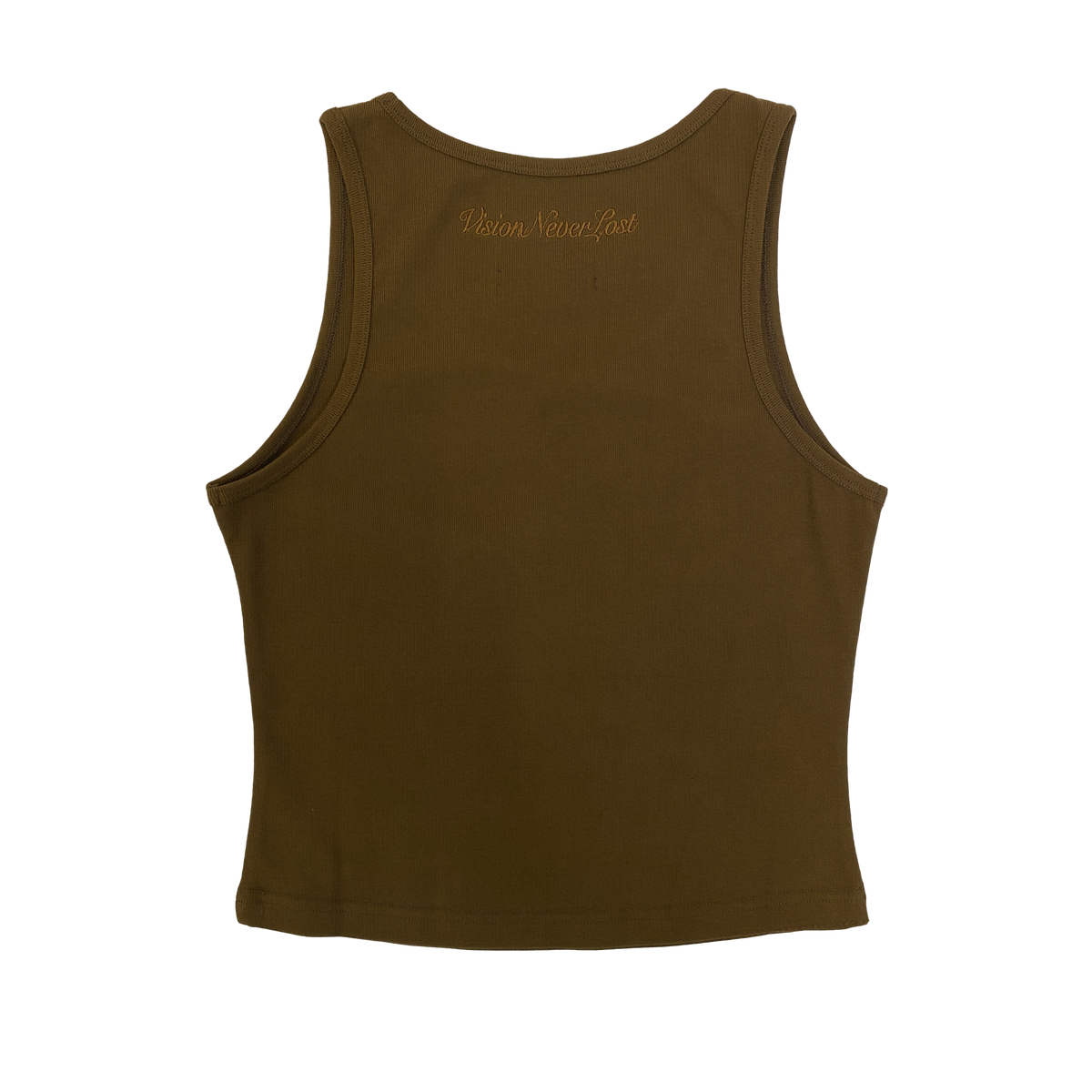 REPRESENT THE VISION TANK-TOP [BROWN]